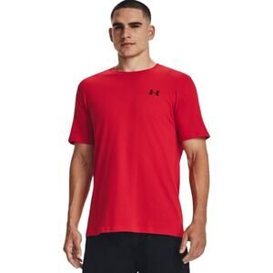 Under Armour Men's Red Chest Logo Crew Neck Short Sleeve Loose Tee T-Shirt - XXL